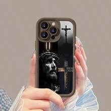 Funda Bonita de Cruces y Jesús para iPhone// Protección Completa Anticaídas MXTYJT006 - TYJT-CO-MXTYJT006 - Ver 6
