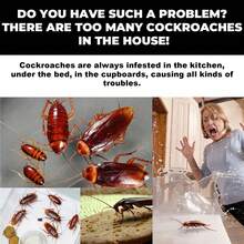 Cockroach Bait Station, Pest Control And Roach Elimination For Kitchen & Home, Effective Insecticide Cleaner - A - View 2