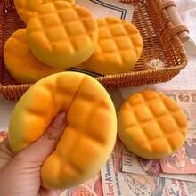 1PC Assorted Jam Squishy Slow Rising Stress Relief Toy Fruit Jelly Pinch Decompression Cute Food Office Desk Gift - Multicolor - View 4