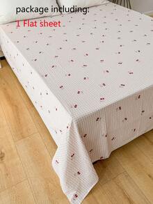 1PC 100% Polyester, Bohemian Style, Textured Crinkle, Embossed Pattern, Lightweight Solid Color Comfortable Breathable Bedroom Decor Bedspread, - Multicolor - View 5