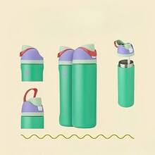 24/Oz/32 Oz Water Bottle Cup Vacuum Water Bottle Drinkware Tumbler Stainless Steel Thermal Mug Original Cold Hot Cup Owal'o - 彩色 - 查看 6