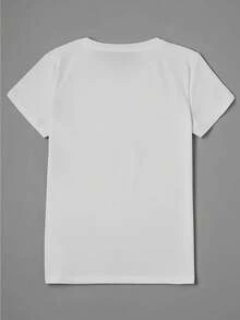 Women T-Shirts - White - View 2