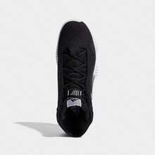 Adidas 新男子訓練耐磨緩震運動鞋籃球鞋 - 黑色 - 查看 8