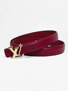 Women's Elegant Versatile Thin Waist Belt, Minimalist Solid Color Design With Alloy Buckle, Slimming Waist-Cinching, Matches Skirts And Pants For Multiple Occasions, Cross-Border Hot-Selling Fashion Belt - Multicolor - View 5