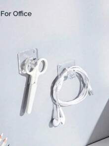 3件套优雅透明壁挂式首饰展示架，多功能项链手链收纳架，时尚首饰收纳架，可放置耳环和钥匙，是梳妆台、镜柜的理想之选，也是返校必备、秋季装饰、圣诞礼物、感恩节家居收纳、新年派对准备、情人节女士配饰收纳方案的完美之选，为您的空间增添时尚首饰收纳和节日氛围。 - 彩色 - 查看 7