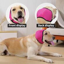 1pc Adjustable Dog Ear Muffs, Noise-Canceling Anxiety Relief Design, Suitable For Thunder, Fireworks, Travel, Comfortable For Medium To Large Dogs - Multicolor - View 7