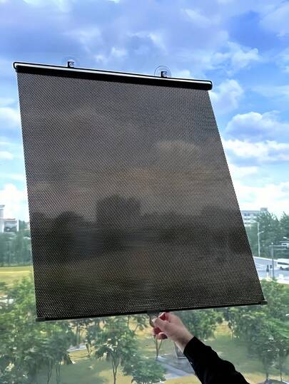 Rèm cuốn tự dính cản sáng, không cần khoan, che nắng, dễ dàng thu gọn và lắp đặt, chắn sáng và tia UV, phù hợp với hầu hết các cửa sổ, lý tưởng cho phòng ngủ, phòng tắm và nhà bếp, một giải pháp che cửa sổ thiết thực và đa năng, quà tặng Giáng sinh, Halloween, Phục sinh và các mùa lễ hội.