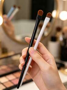 5件套便携式眼影刷、眼影棒、遮瑕刷、眉粉刷、美妆工具 - 彩色 - 查看 6