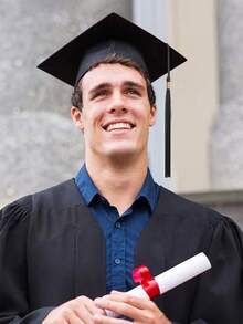 1/10 件装 黑色 2026 毕业帽 带流苏 成人升华印花帽 批发 弹性帽檐 哑光 可调节 男女通用 本科 硕士 大学 高中毕业典礼 - 多色 - 查看 13