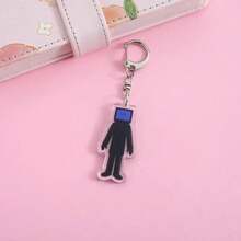 Anime Lilo And Stitch Pendant Keychains Holder Car Key Chain Key Ring Mobile Phone Bag Hanging Jewelry Gifts - 10 - 查看 5