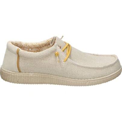 Amarpiés PITAS | Pitas Steve Casual Herenschoen – Rode Bootschoenen – Stijlvolle schoen met decoratieve veters – Instapmodel – Comfortabel en veelzijdig – Makkelijk te combineren