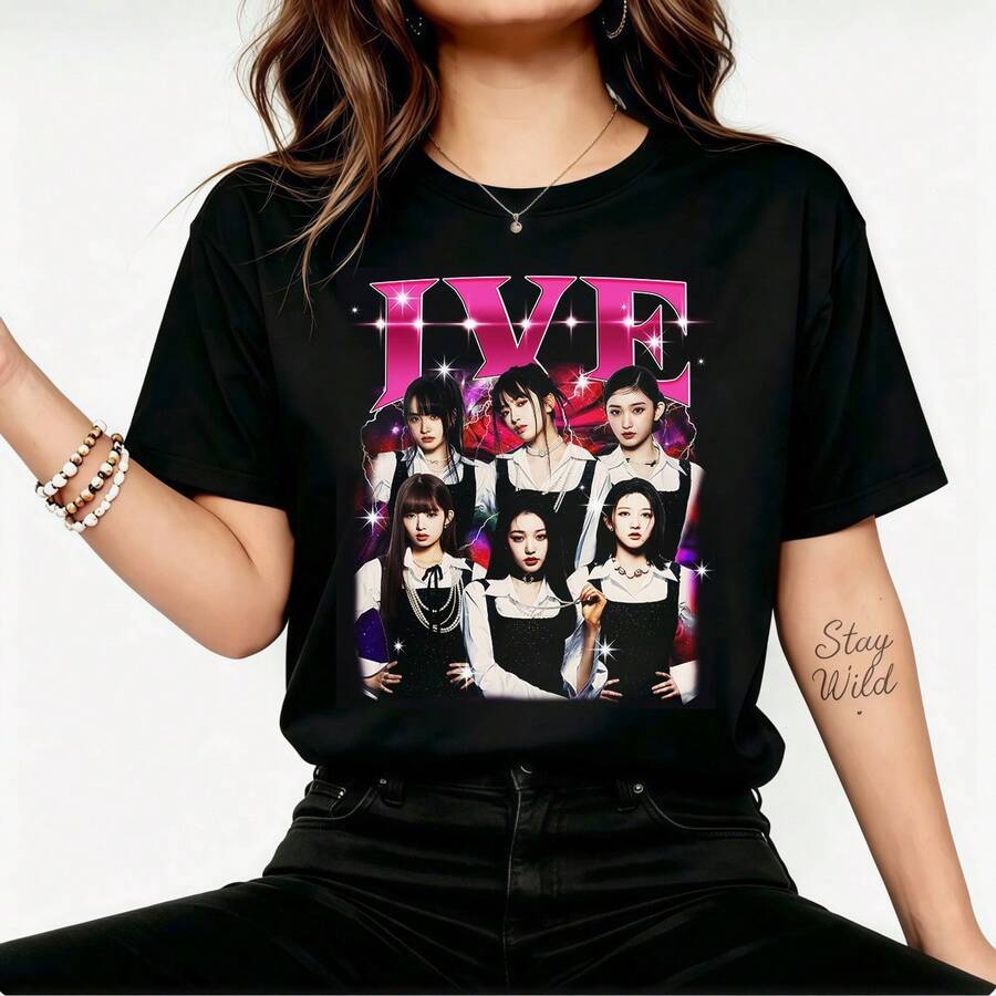 Women T-Shirts - Black - View 1