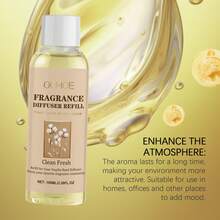 OUHOE 100ml Repuesto para Difusor de Aromas con Aceite de Jazmín y Vainilla | Esencia Concentrada y Duradera | Aromaterapia Relajante para Aliviar el Estrés | Ambientador de Hogar,regalos para hombres y mujeres adecuados para Día de la madre, Día del padre, cumpleaños, bodas y fiestas,baño,cocina,hogar,ofertas,Envío Gratis - Paquete de recambios para difusor de aromas - Ver 9