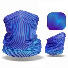 Outdoor Mountaineering Scarf Ice Silk Sunscreen Face Mask Bandana Unisex Scarf For Outdoor Fishing Biking - Dark Blue - View 10