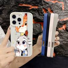 マグネット式黄ばみ防止 | 高級感あふれる2in1アクリルマグネット式スマホケース！スタイリッシュで手触りも良く、実用的な保護機能とマグネット式・耐衝撃設計を融合させた、高級感あふれるケースです。 狐と兎のアニメイラストケース  11  17e 手机壳  17e 手机壳 家族、恋人、友人、そして子供たちへのプレゼントに最適です。  15 Plus/15 Pro Max/ 13 pro/Apple  Air/13 Pro Max/17/16/17 Pro Max/13/12 Pro Max/16 Pro Max/14/11 Pro/17 Pro/17e/15/12 Pro/14 Pro/16 Plus/15 Pro/14 Pro Max/16e/16 Pro/11 Pro Max/14 Plus/12 - ブルー - チェックする 4