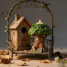 Cubulo Harzform mit Feenbaum Design - zum Herstellen von Kerzengießformen, Epoxidharz-Kunsthandwerk, Ton- und Gipsformen, leicht zu entformen und wiederverwendbare Silikonform, geeignet für DIY Kerzengießen, Epoxidharz-Kunsthandwerk, ideal für Osterdekoration und Geburtstagsparty Geschenke - Schimmel - Übersicht 6
