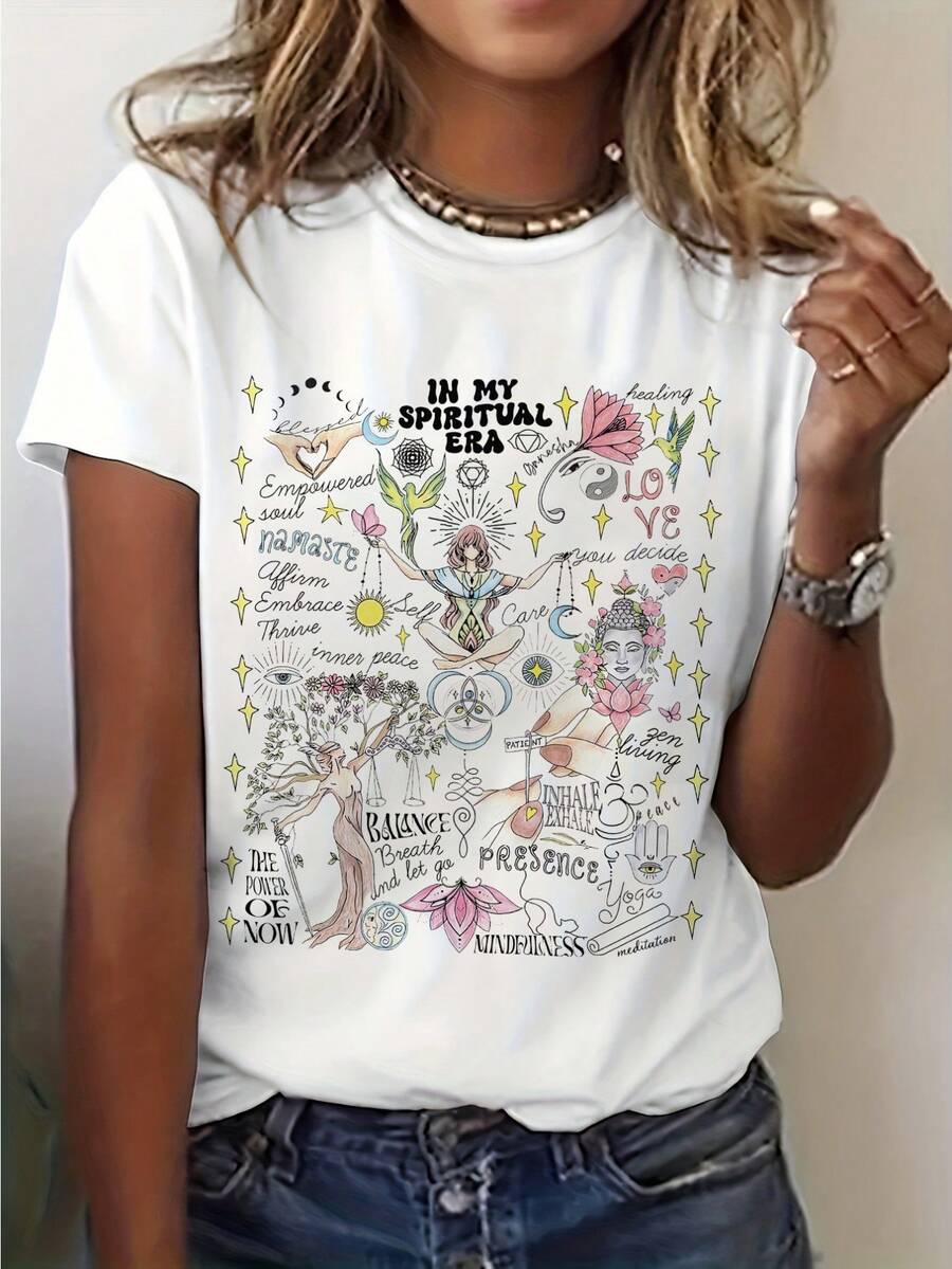 deyin Women T-Shirts - White - View 1