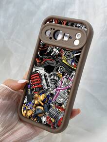 Basic Phone Cases - สีกากี - ดู 4