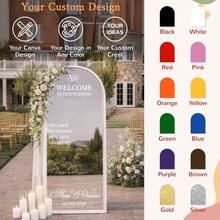 Pegatina personalizada de espejo para el plan de asientos de la boda - Pegatina de decoración de boda para identificación DIY - Pegatina de espejo del plan de asientos - Pegatina de espejo de bienvenida a la boda - Pegatina de letra de espejo personalizada - Recién casados - Decoración de boda / Cartel de bienvenida de boda moderno / Nombres de recién casados personalizados - Multicolor - Ver 5