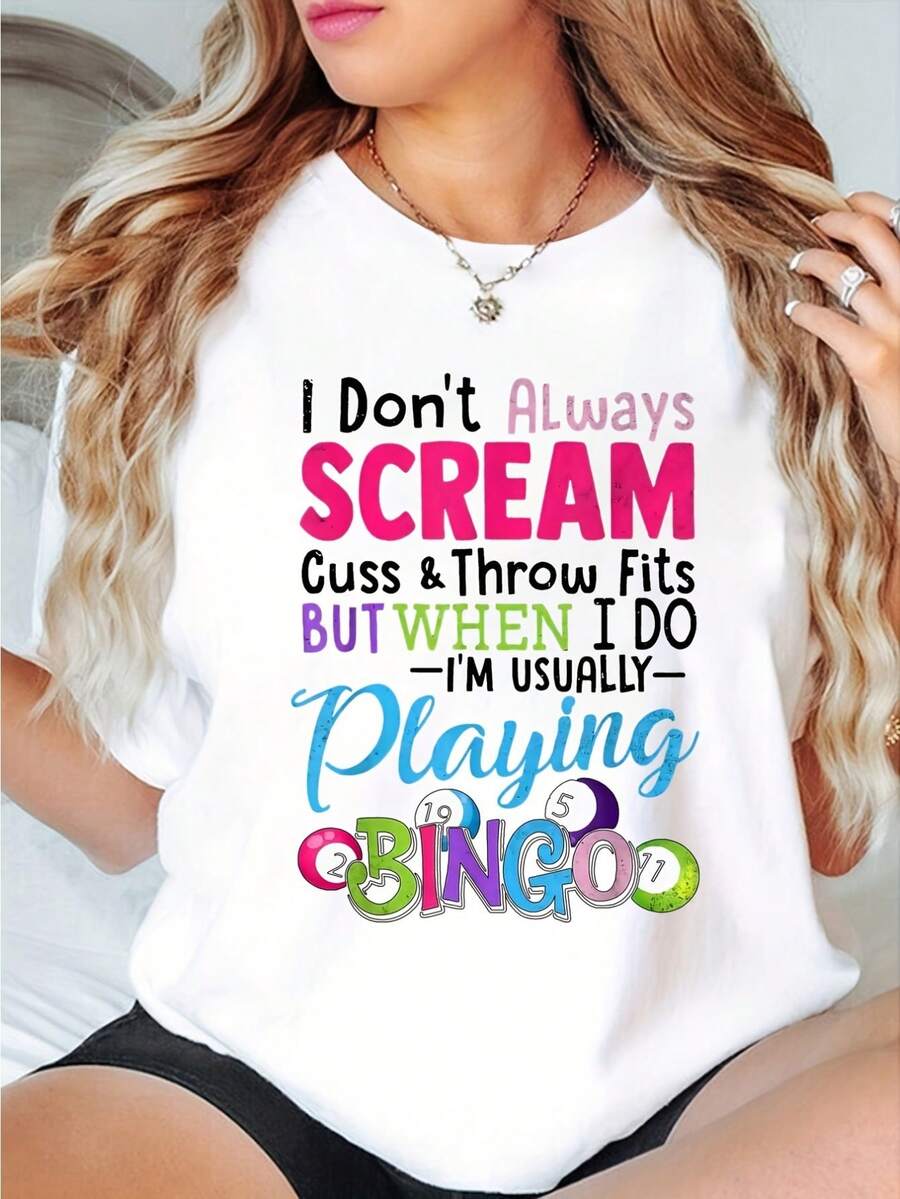 deyin Women T-Shirts - White - View 1