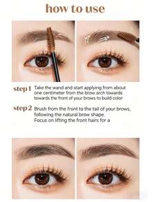 El gel para cejas ETUDE Color My Brows cuenta con una fórmula de gel suave y de larga duración para teñir, embellecer y fijar las cejas. El cepillo de punta fina asegura una aplicación uniforme para un acabado natural y similar al cabello que coincide perfectamente con el color de tu cabello. - Marrón oscuro - Ver 9