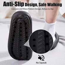 Rosyclo Cloud Slippers For Women And Men, Pillow House Slippers Shower Shoes Indoor Slides Bathroom Sandals, Ultimate Comfort, Lightweight, Thick Sole, Non-Slip, Easy To Clean - 灰色 - 查看 12
