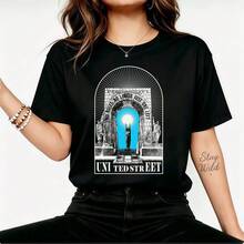 Women T-Shirts - Black - View 6
