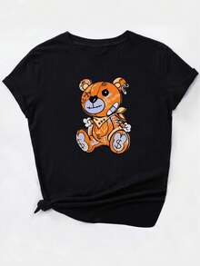 Women T-Shirts - Black - View 3
