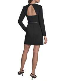 BCBG Aline Dress - 黑色 - 查看 3