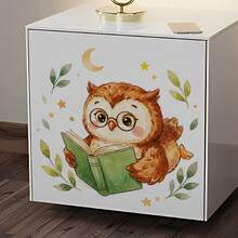 1PC Owl Wall Clings,Wall Sticker,Self-Adhesive Window Stickers For Glass, Reading Window Stickers Make Great Gifts.Suitable For Bedroom And Living Room, Dining Room, Study, Bathroom - A - View 10