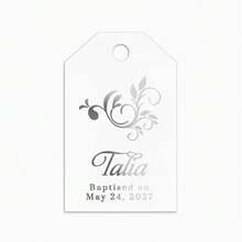 50pcs Personalized Gold Foil Baptism Labels, Customizable With Name And Date, Multiple Sizes Available, Suitable For Boys And Girls, Gift Packaging Labels - Multicolor 4 - View 16