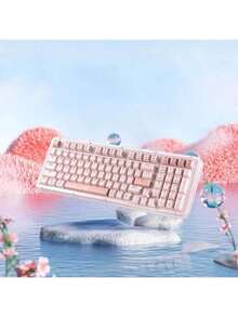 Bàn phím không dây Logitech K98S, bàn phím cơ AI yên tĩnh dành cho văn phòng, kết nối Bluetooth, có thể tùy chỉnh, hỗ trợ cắm nóng. - Xem 5
