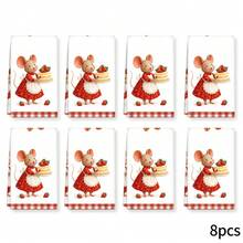 2pcs Cute Towel Set - Decorative Dish Towels, Super Absorbent Microfiber, Machine Washable, Suitable For Holiday Decor, Cooking, Baking, Housewarming Gifts And Cleaning, Fit For Kitchen, Bathroom, Toilet - Multicolor - View 19
