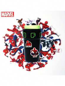 Marvel 50張漫威官方授權蜘蛛人與死侍貼紙，適用於行李箱、筆電、手機、水壺、滑板裝飾，日送給家人與朋友的趣味禮物 - A - 查看 3