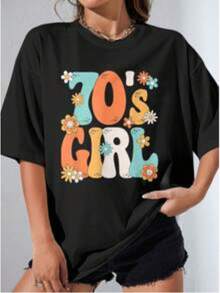 Women T-Shirts - Black - View 1
