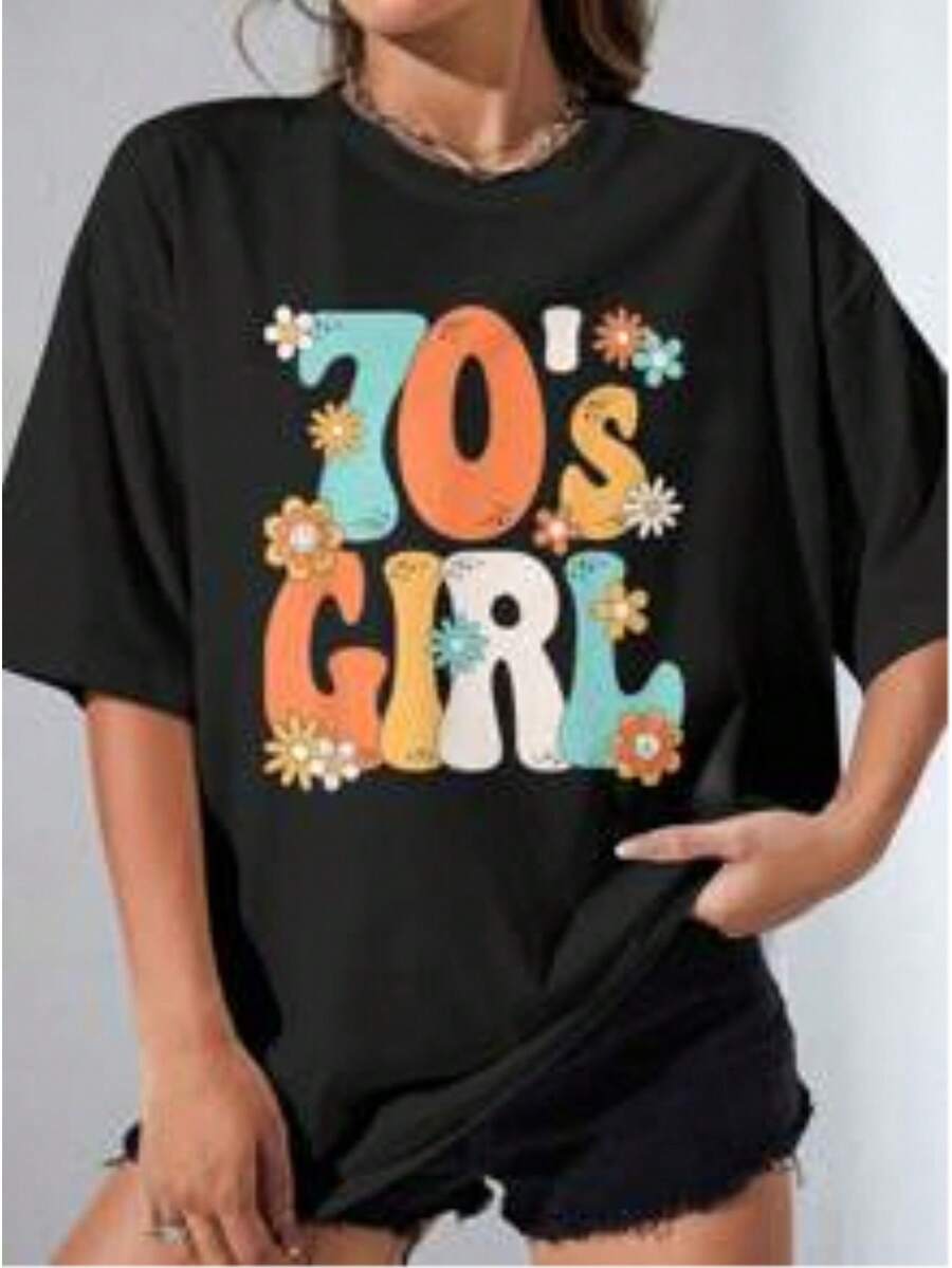 Women T-Shirts - Black - View 1