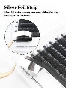 Winky Beauty Mi giả 12 hàng 3D mềm mại, hai lớp, màu hoa trà, độ dày 0.07mm, độ cong C D, mỏng nhẹ, tự nhiên, nhiều lớp, tự động tạo chùm mi, mi nối, mi giả. - Xem 8