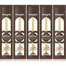 Bàn chải đánh răng FREEGRIN hương hoa tử đinh hương tự nhiên mới, cực kỳ tươi mát, chiết xuất từ cây cỏ dại Ả Rập chính hiệu, giúp tăng cường sức khỏe nướu, làm chắc răng và làm thơm hơi thở. Bàn chải đánh răng Miswak Siwak - màu nâu - Xem 8