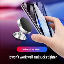 Giá đỡ điện thoại từ tính xoay 360° cho ô tô, phù hợp với cửa gió điều hòa, bảng điều khiển, giá đỡ định vị điện thoại thông minh đa năng. - Nhiều màu - Xem 7