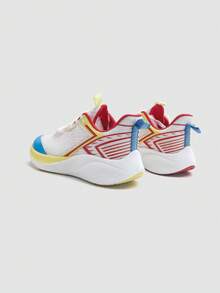 1 par de Zapatillas deportivas profesionales Jifffly con amortiguación y rebote, ligeras y duraderas, de tela blanca, azul y roja, transpirables y de corte bajo para atletismo y pista al aire libre, unisex - Polvo blanco - Ver 5
