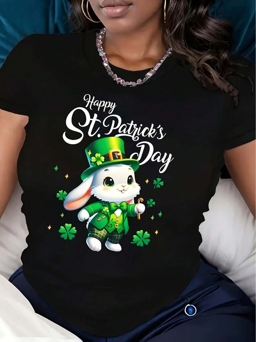 deyin Women T-Shirts - Black - View 1