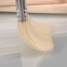 0.8mm Thin Handle Wooden Soft Bristle Paintbrush, Suitable For Baking, Grilling - 2 Inches - View 4