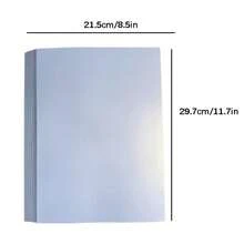 24 tờ giấy bìa màu trắng ánh ngọc trai ánh kim, kích thước 8.5x11.7 inch, thích hợp cho in phun/laser, viết, cắt, làm bưu thiếp, cốc tự làm, nhãn dán, khung ảnh, thiệp mời, chứng chỉ, đồ thủ công cưới, nghệ thuật giấy, dự án trường học, sổ lưu niệm, thiệp mời, định lượng 250GSM, độ bóng cao cấp và độ bền cao với họa tiết lấp lánh. - Bộ - Xem 4