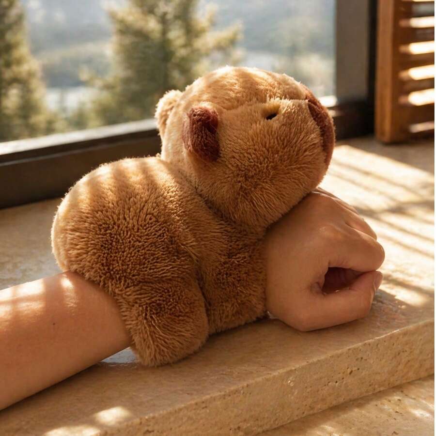 Adorable Plush Water Vole Doll, Super Soft Plush Water Vole Doll. Ideal As A Children's Gift Or Collectible, Also A Great Choice For Christmas And Thanksgiving Gifts. - Multicolor - View 1