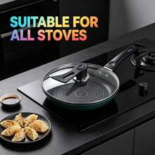Non-Stick Frying Pan, Pancake Maker, Frying Pan, Suitable For Home Use, For Making Pancakes, Steaks, Eggs, And Cooking On Induction Cookers And Gas Stoves. - View 2