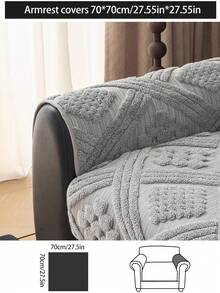 1 vỏ đệm sofa dùng được cả bốn mùa, kiểu dáng hiện đại tối giản, chống trượt, chống bụi và có thể giặt được, mềm mại và không phai màu, thân thiện với thú cưng, phù hợp với sofa hình chữ L và sofa 1/2/3/4 chỗ ngồi. - Màu Xám nhạt - Xem 20