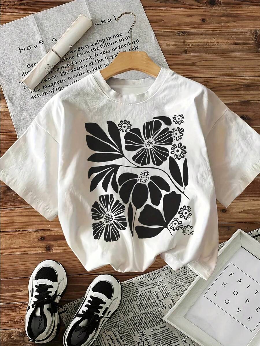 Women T-Shirts - White - View 1