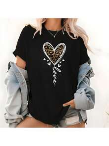 deyin Women T-Shirts - Black - View 1