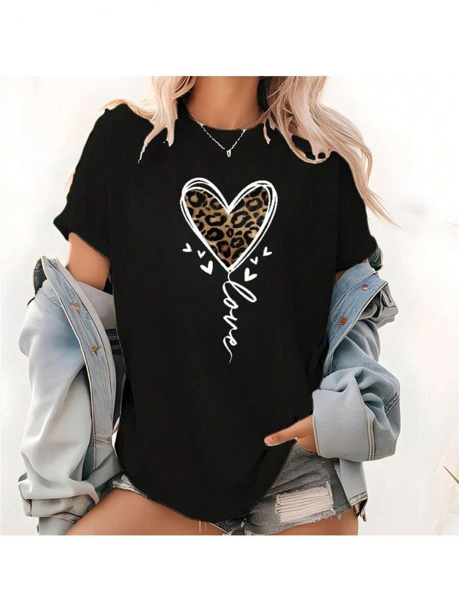 deyin Women T-Shirts - Black - View 1