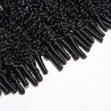 Burmese Curly Pre-Separated Miracle Knots Feather Crochet Human Hair For Boho Braids Lightweight Reusable Remy Hair Extensions Protective Style For Women Natural Black Color Seamless Feather Crochet Human Hair Extension - Natural Black - View 5